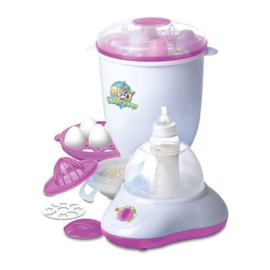Looney Tunes Multi Purpose Rapid Steam Sterilizer Pink Babies