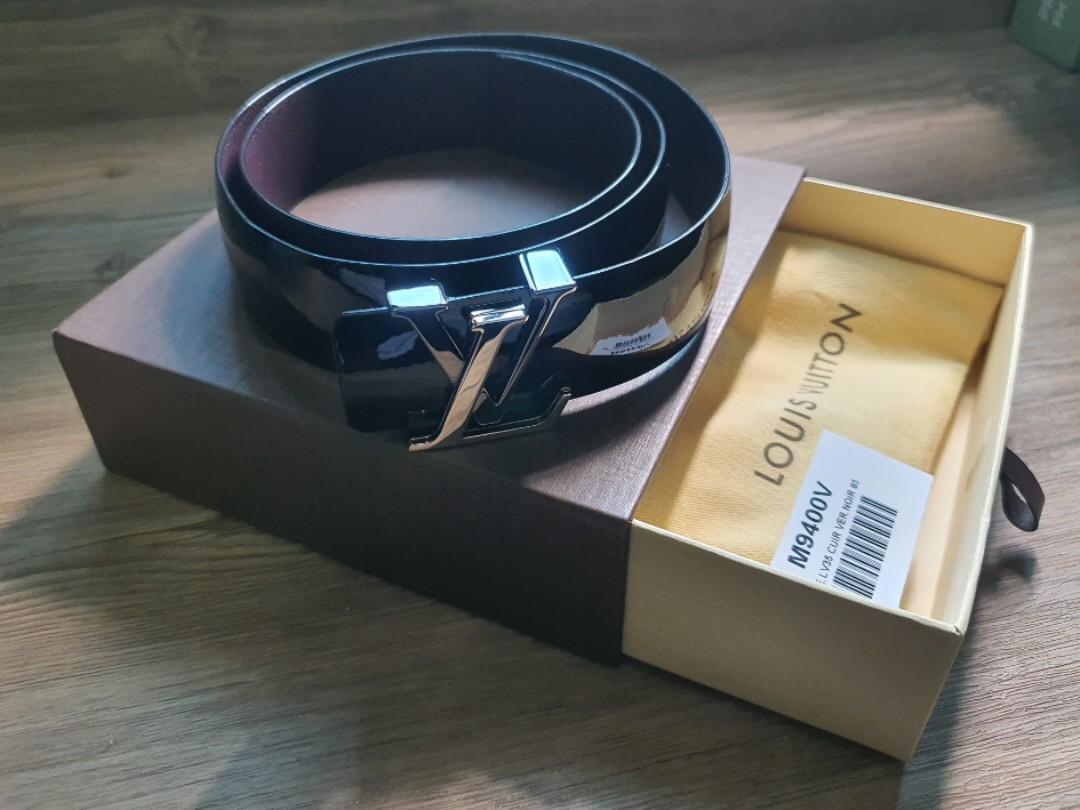 louis vuitton shiny belt