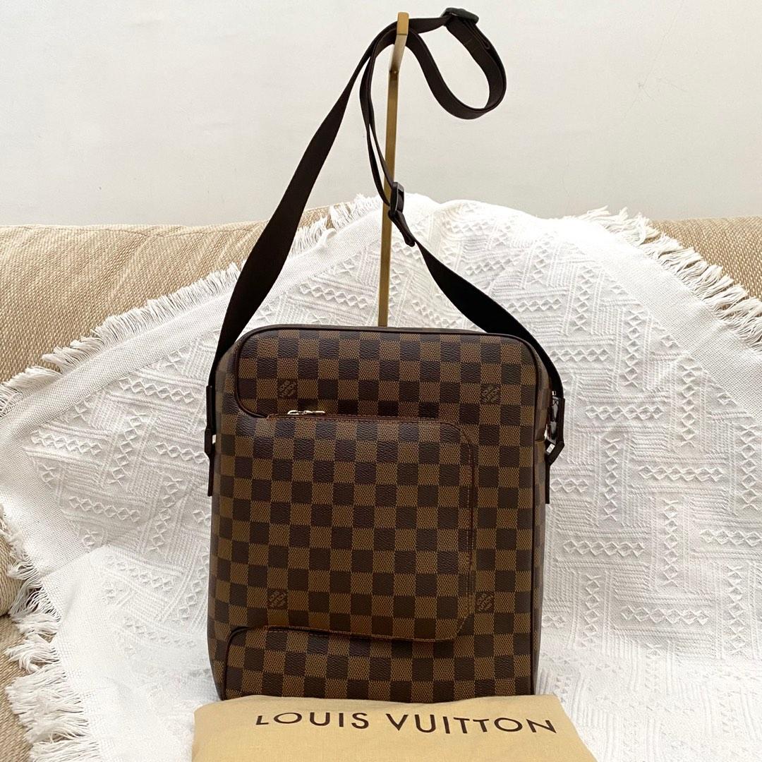 Louis Vuitton Olav GM Damier Ebene LV Messenger Men s Fashion