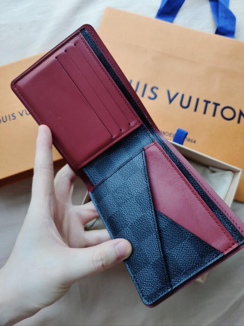Louis Vuitton Damier Graphite Canvas Multiple Bifold Wallet Louis Vuitton