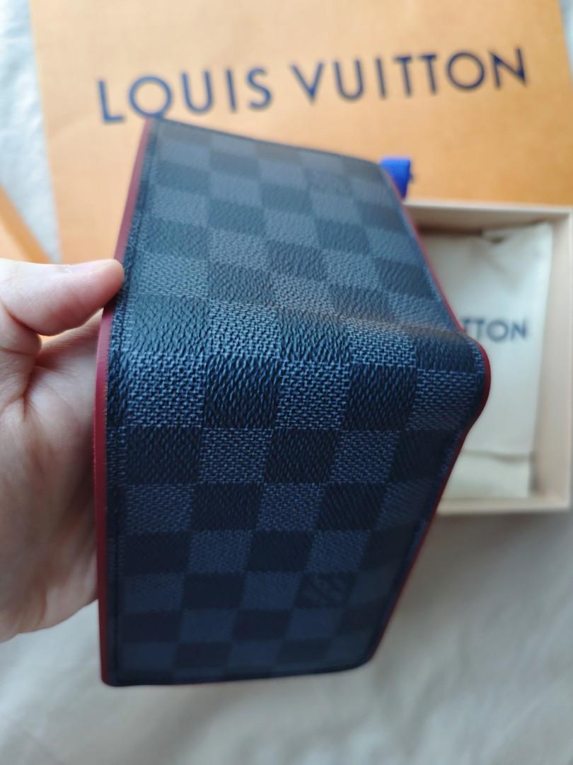 Louis Vuitton LV Mens Multiple Wallet Damier Graphite Canvas retail £380.