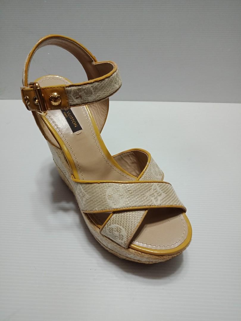 wedges louis vuitton