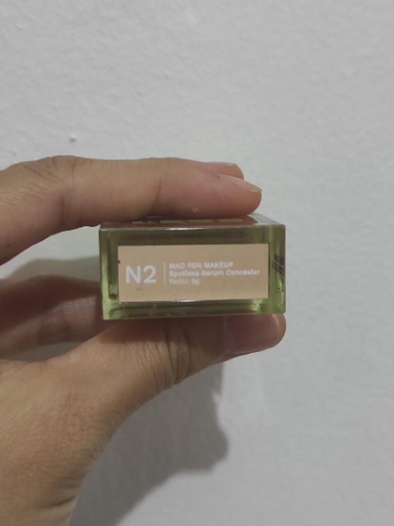 MAD FOR MAKEUP SPOTLESS SERUM CONCEALER N2, Kesehatan & Kecantikan