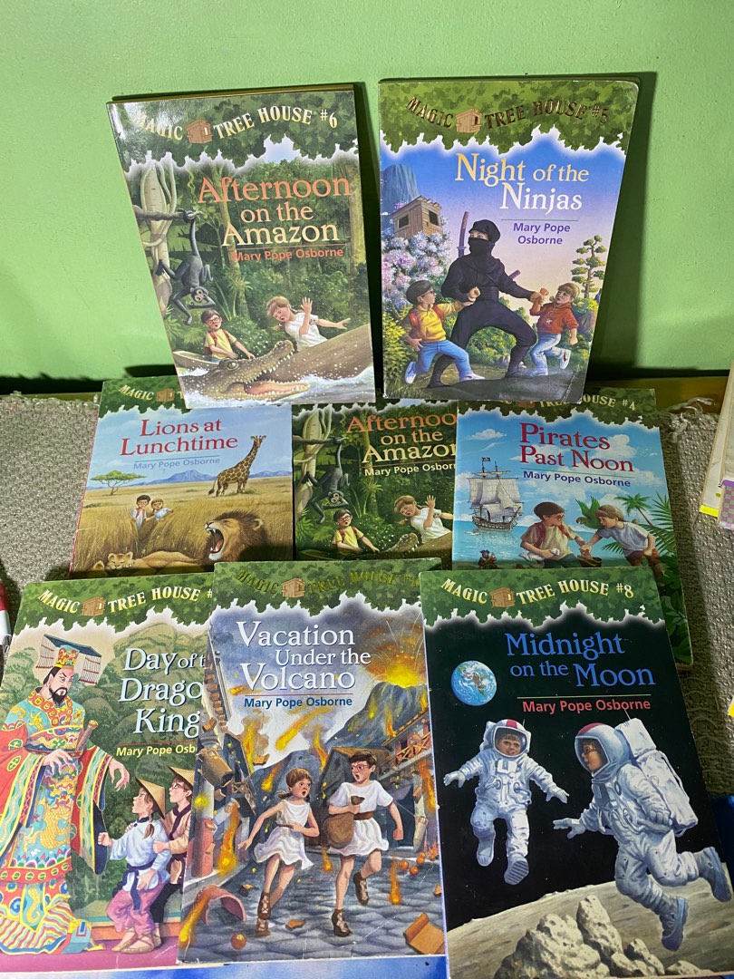 Classic Books Magic Tree House Graphic Novel Complete 8-Book Set ...