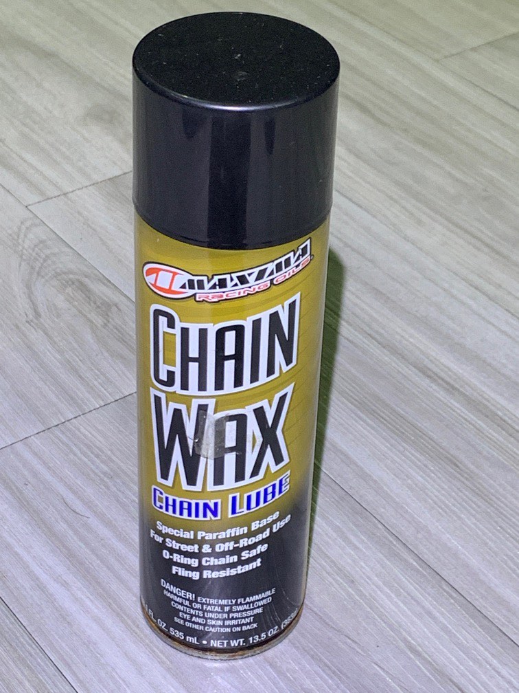 Maxima Chain Wax Chain Lube 535ml used once only, Motorcycles