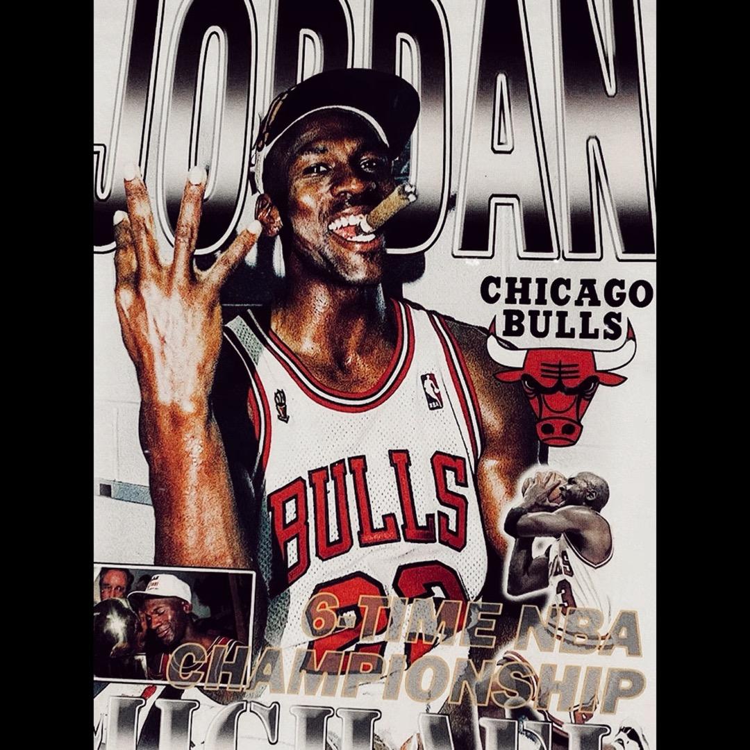 Chicago bulls shop vintage tee