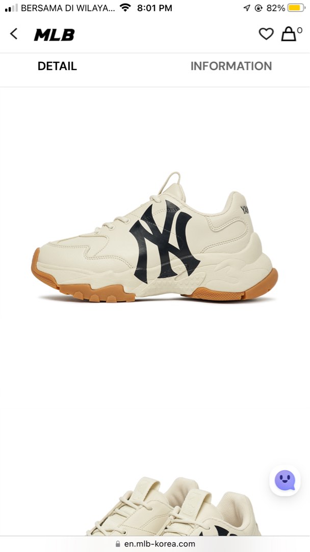 MLB Korea - Chunky Liner Mid Basic New York Yankees 23.5