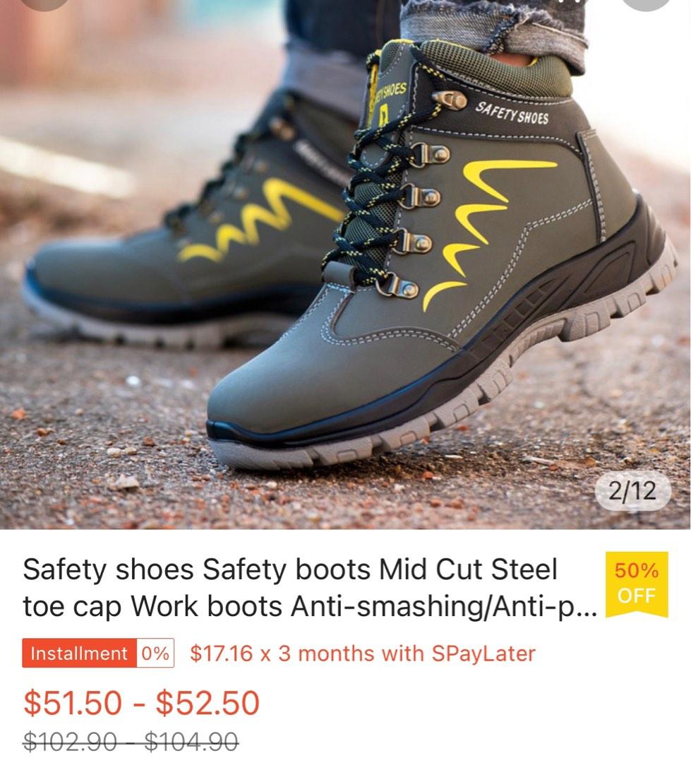 Nice safety boots new arrivals