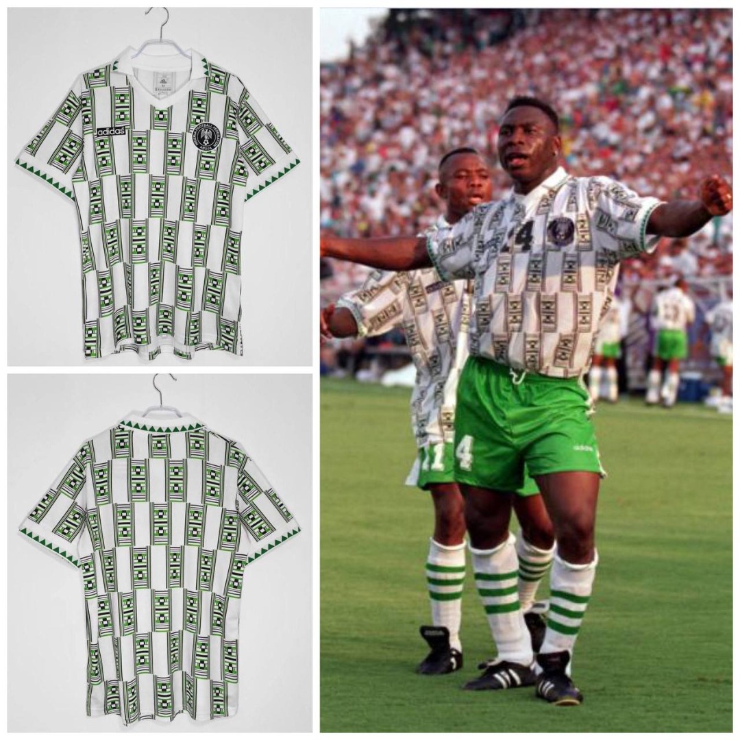 nigeria 1994 away kit