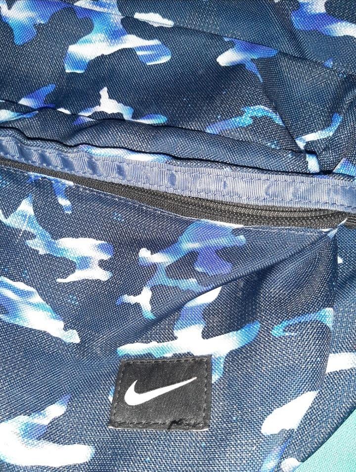 Nike Blue Camouflage Backpack original