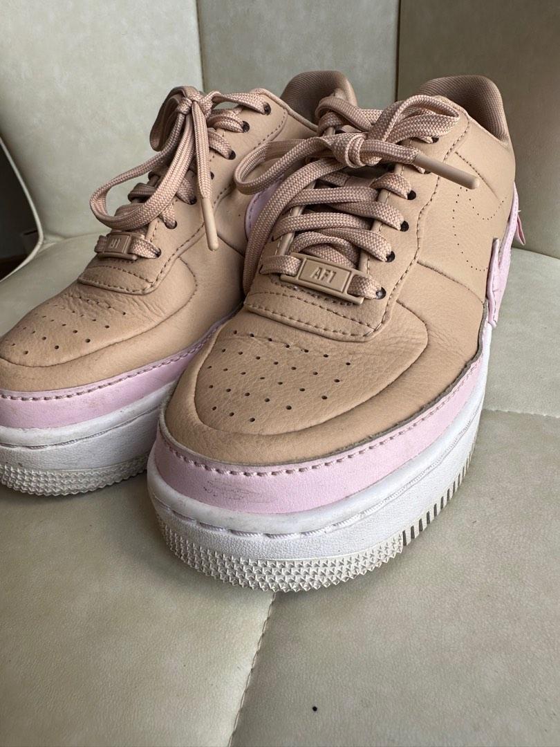 NIKE PLATFORM shoes in baby pink, Women's Fashion, Footwear, Sneakers