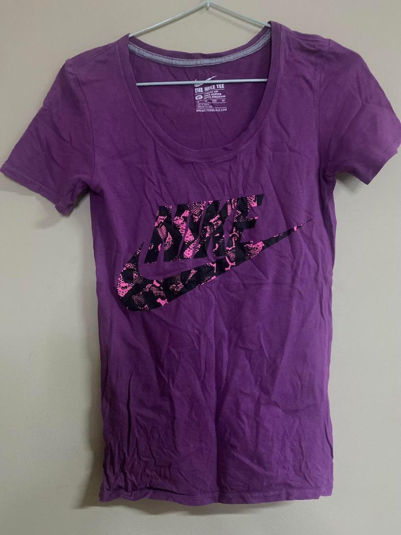 womens nike purple shirt