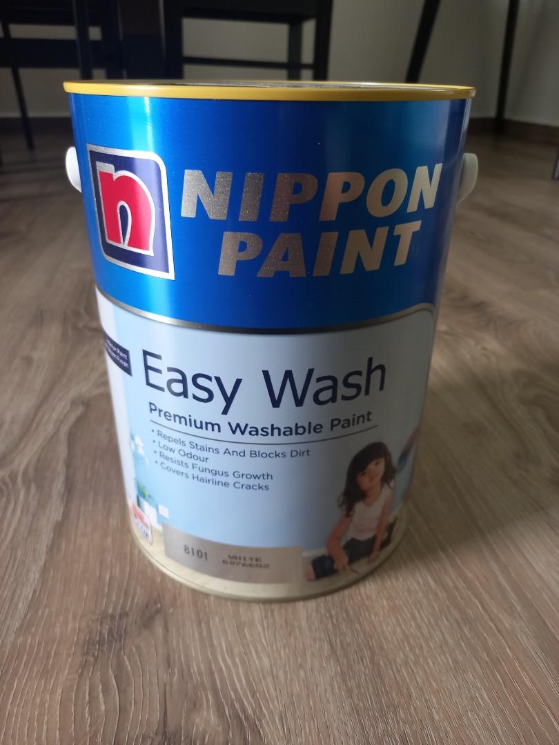 Nippon Paint Easy Wash 5 litres, Furniture & Home Living, Home