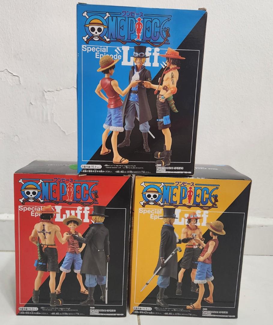 Anime One Piece Figurine Monkey D Luffy Ace Sabo Trois ères Set PVC Action Figure Collection Modèle Jouets Poupée 14 17CM X0526 Du 21,82 € | DHgate