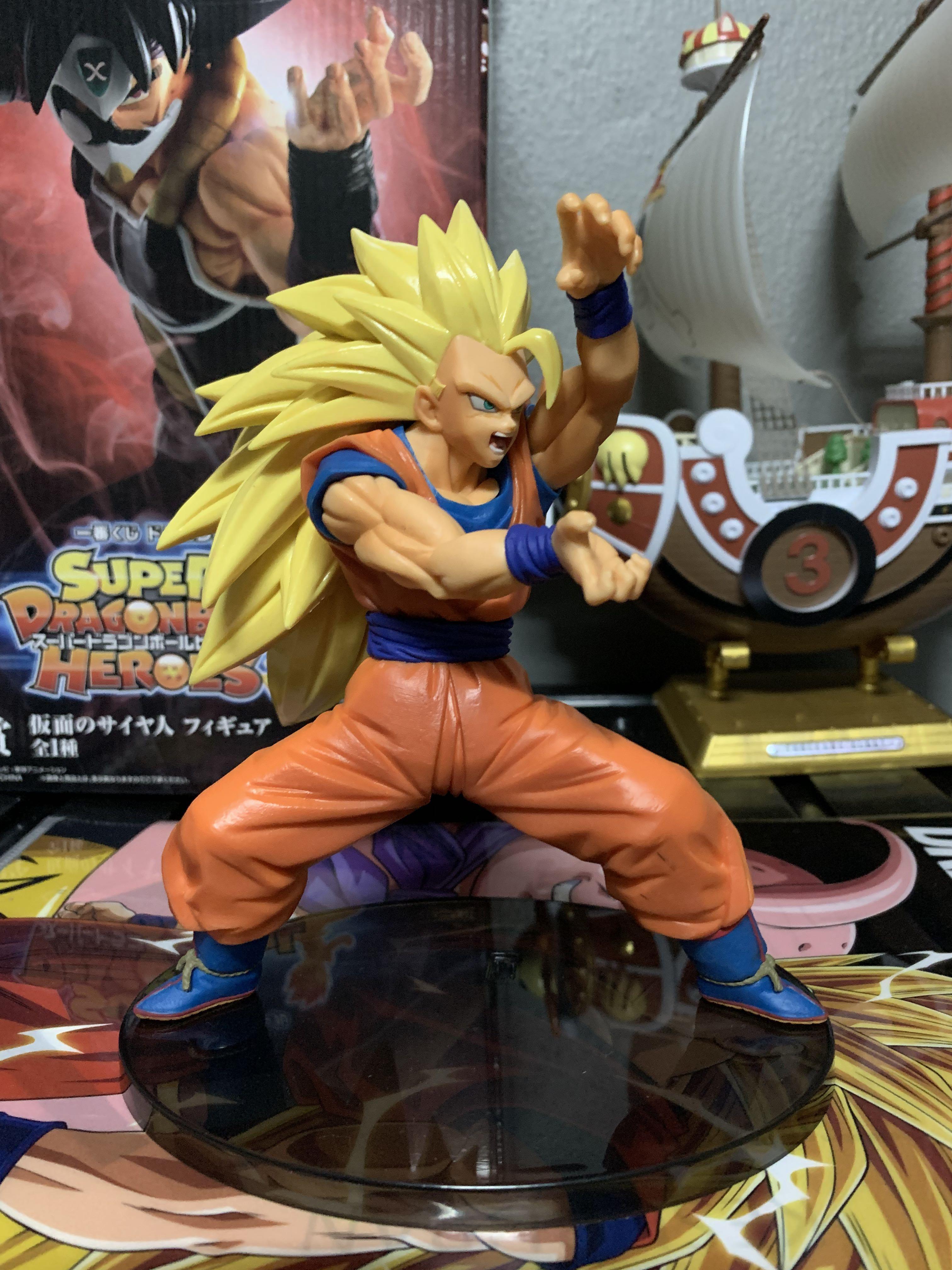 Estátua Banpresto Dragon Ball Super Chosenshiretsuden - Son Goku Super  Saiyan 3 (98997)