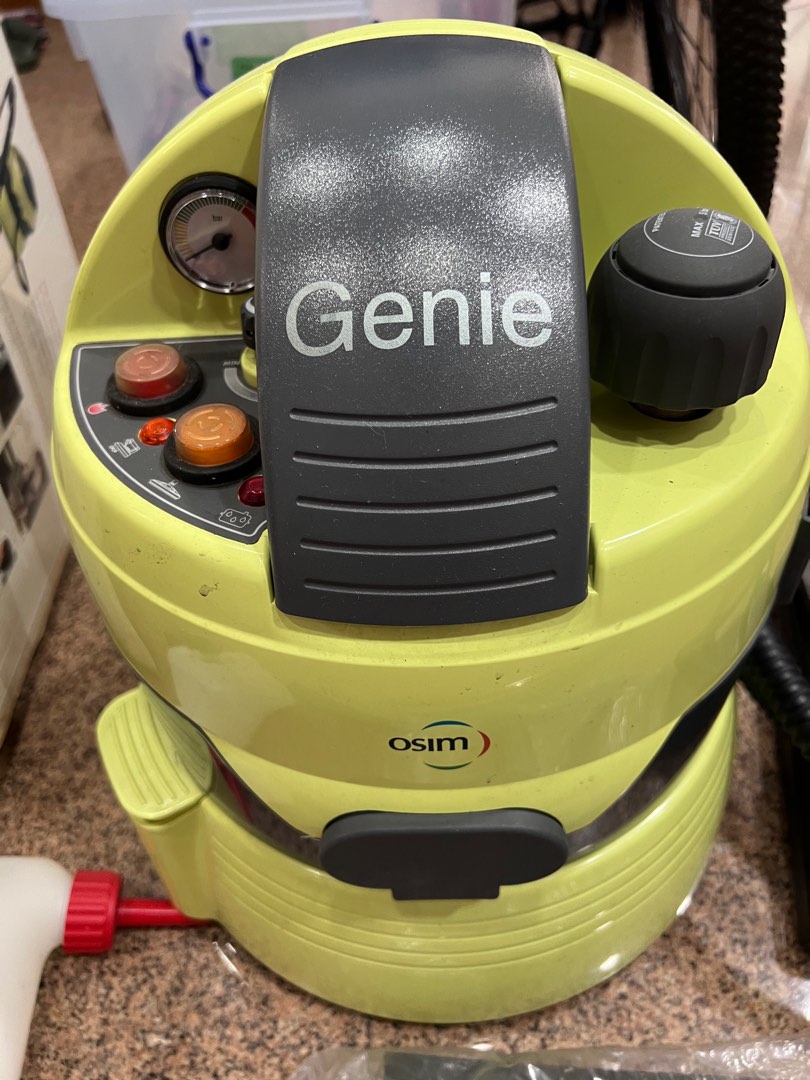 Osim Genie Dry Steam Cleaning System, Furniture & Home Living, Cleaning
