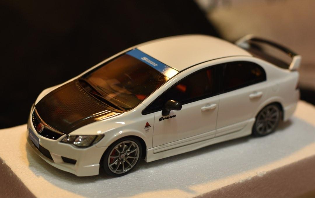 Otto 1:18 Honda Civic FD2 Type R Spoon, 興趣及遊戲, 玩具& 遊戲類