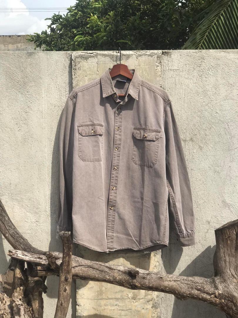Patagonia long shop sleeve polo