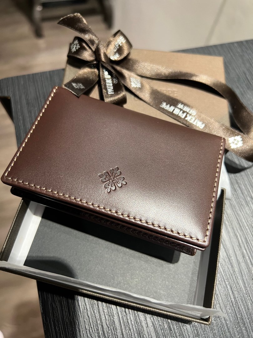 Patek philippe card best sale holder