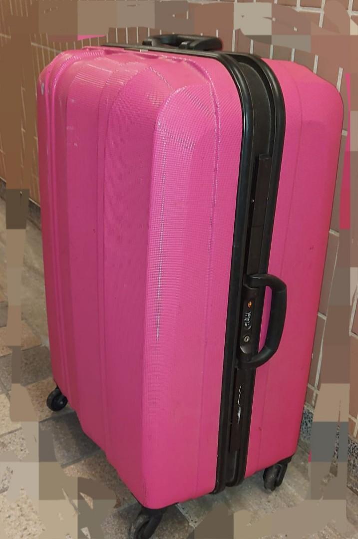 Beverly hills polo club suitcase shop pink