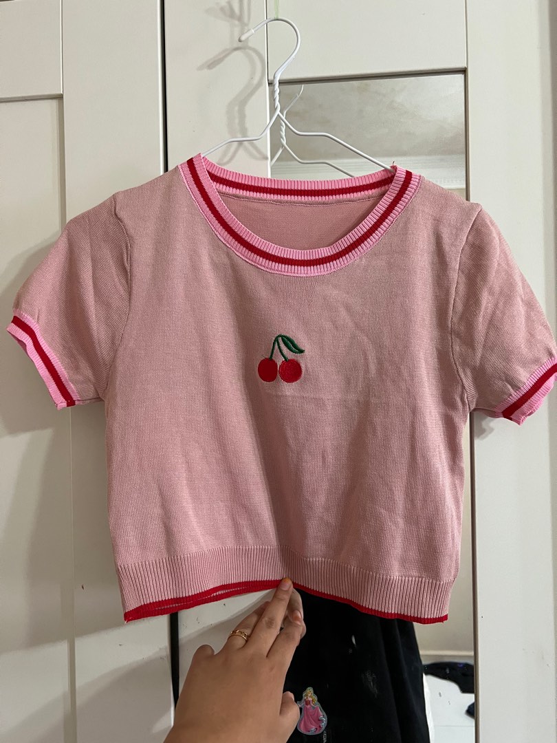Cherry Top in Deep Pink main image 1