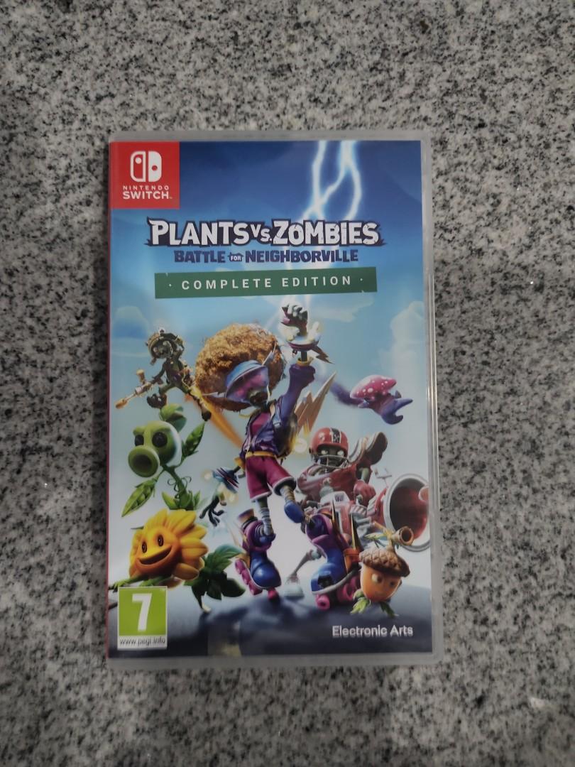 Plant vs zombies nintedo switch complete edition, Video Gaming, Video ...