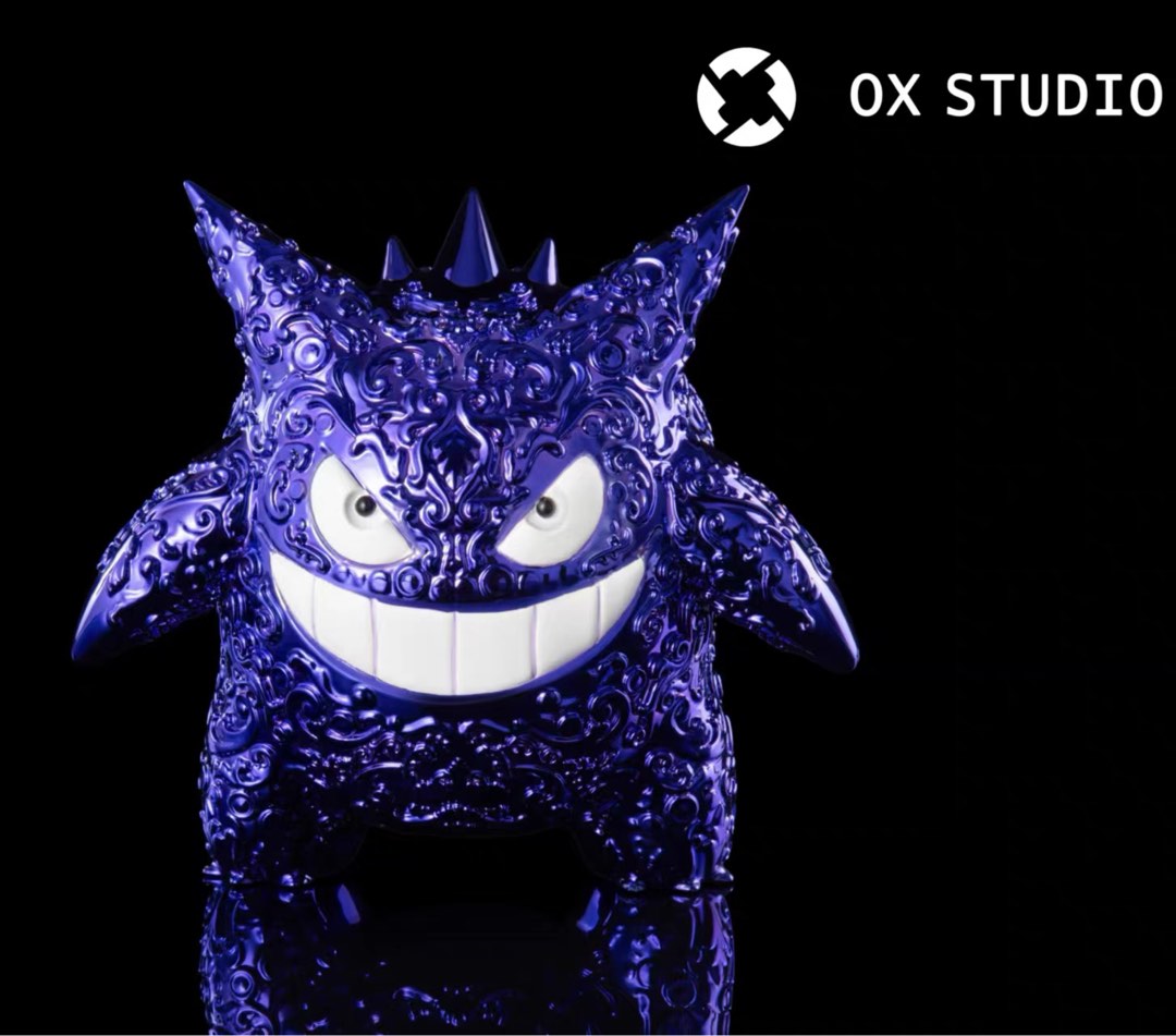 [PO] Pokémon|Embossed Gengar, Hobbies & Toys, Toys & Games on Carousell
