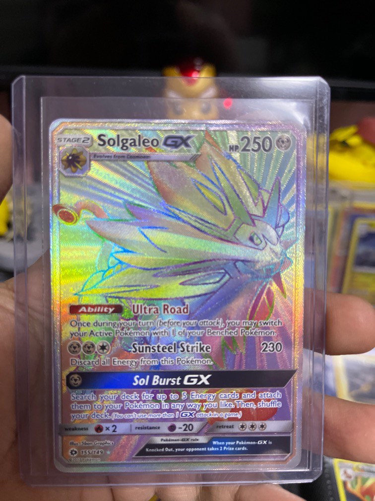 Solgaleo GX -Single Card - Ace Cards & Collectibles