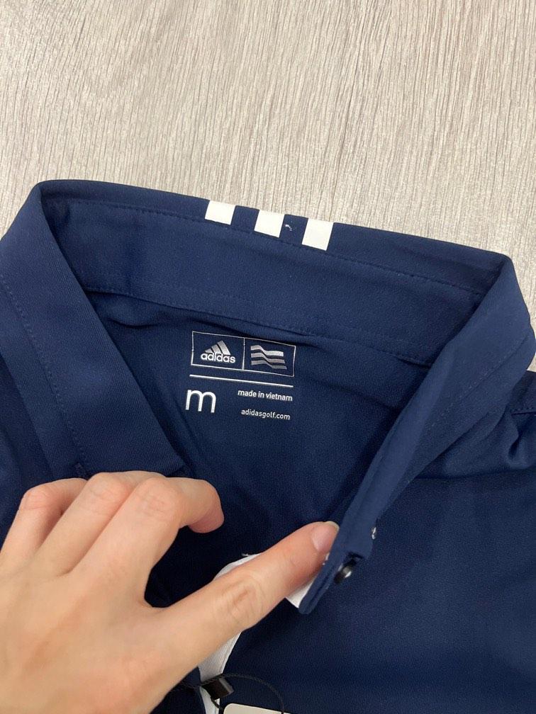 Porsche adidas design women polo t shirt size ss dark blue
