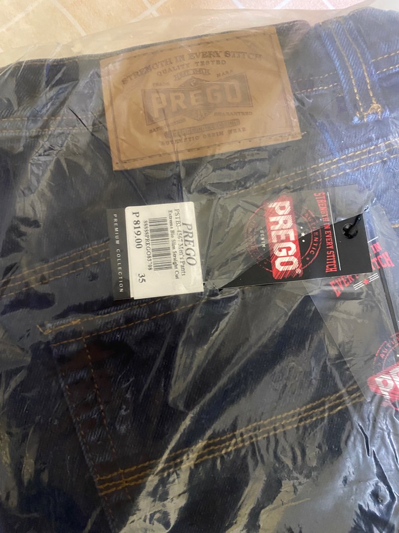 Prego Jeans, Men's Fashion, Bottoms, Jeans on Carousell