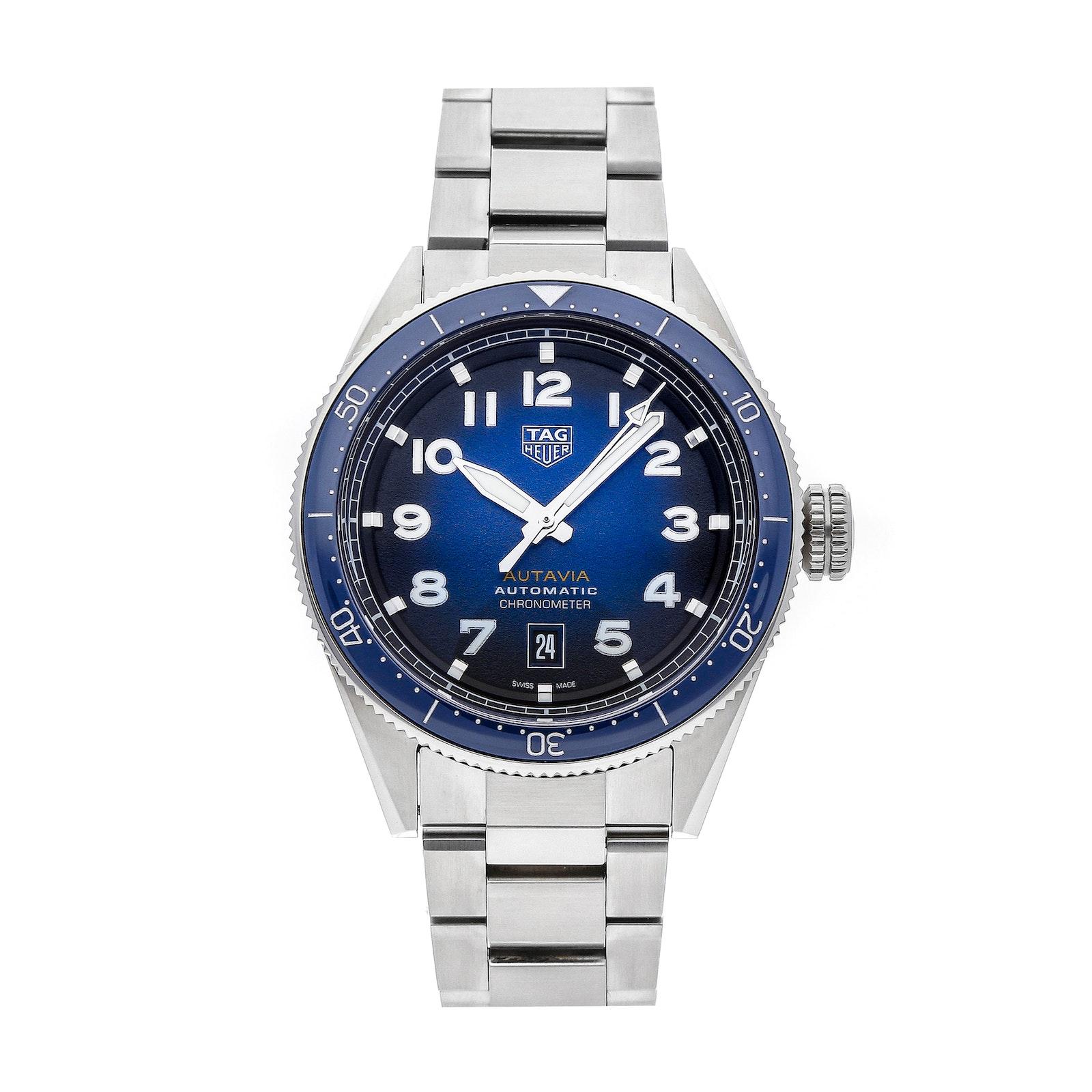 Pre Owned Tag Heuer Autavia WBE5116.EB0173 Luxury Watches on