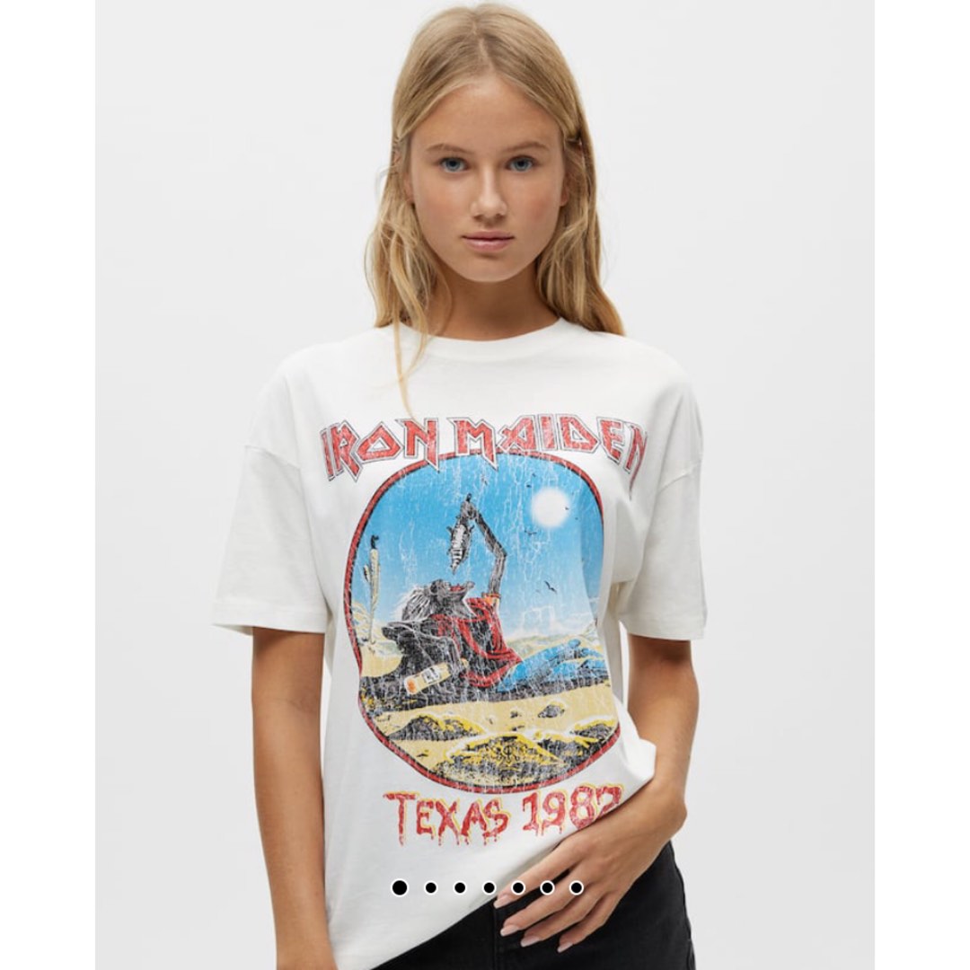 Iron maiden pull and bear best sale