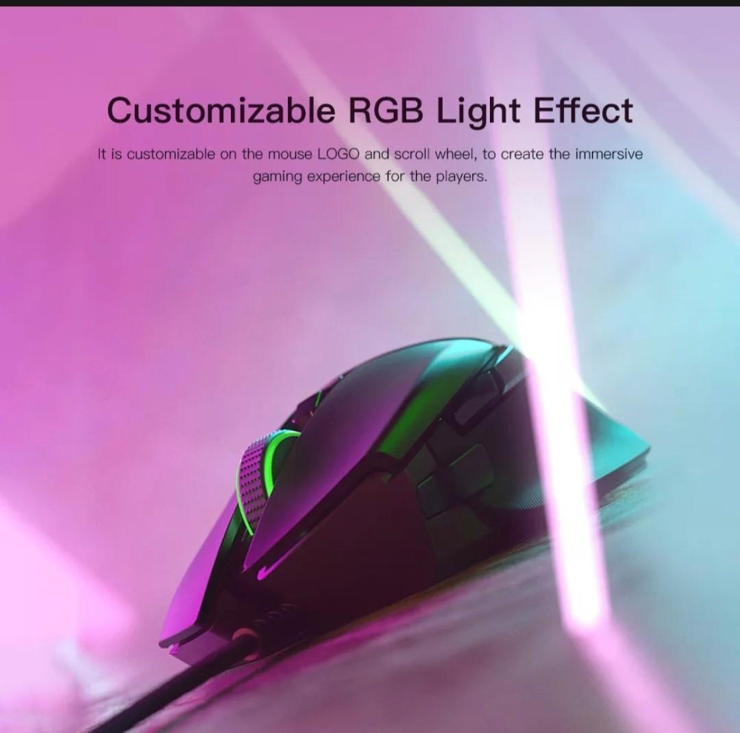 Razer Basilisk ERGONOMIC FPS GAMING MOUSE, Computers & Tech, Parts