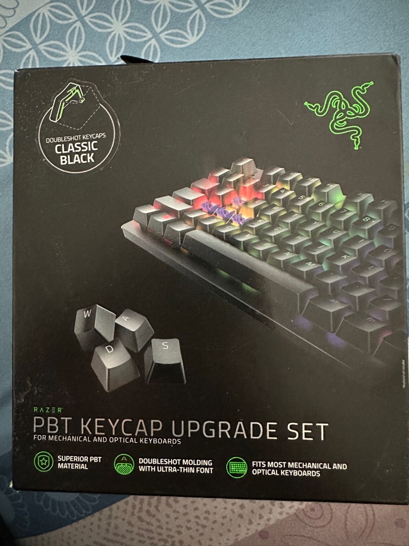 Razer PBT Keycap Upgrade Set, Computers & Tech, Parts & Accessories ...