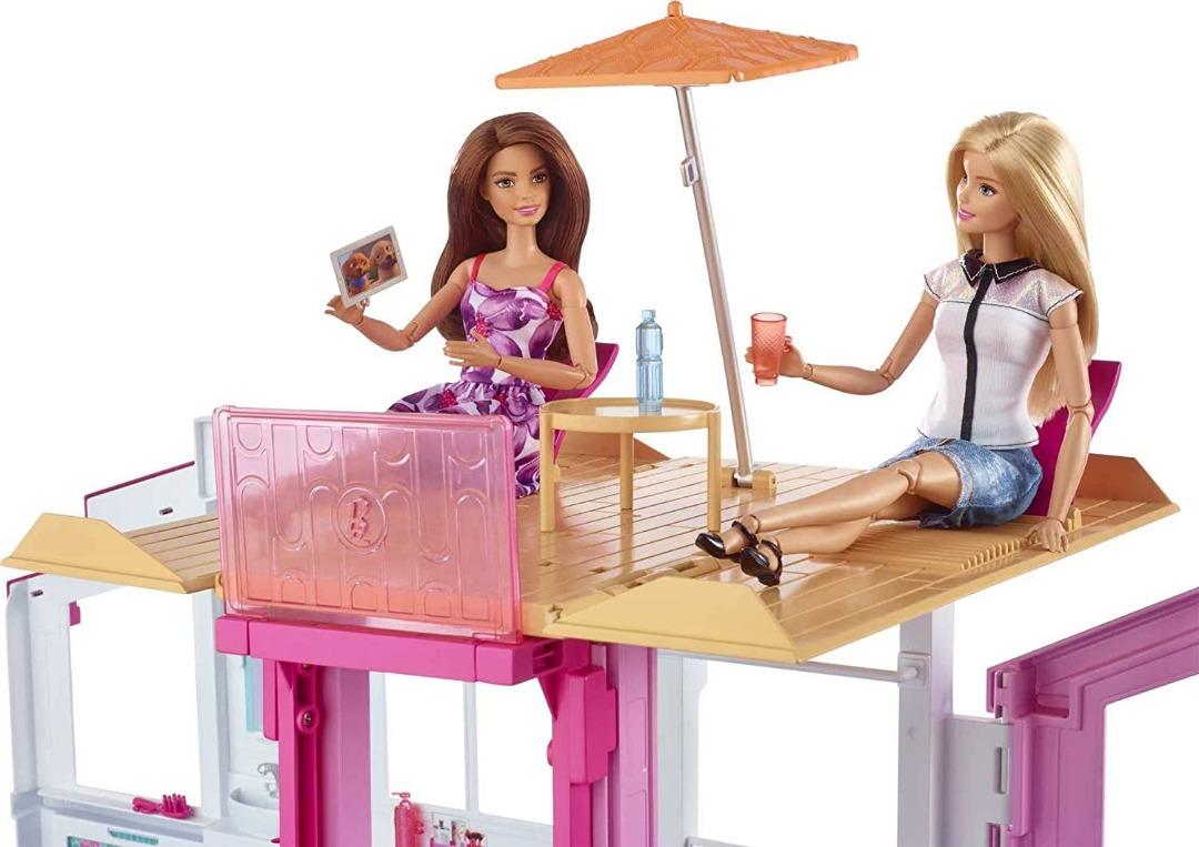 Barbie pink passport 3 story townhouse online