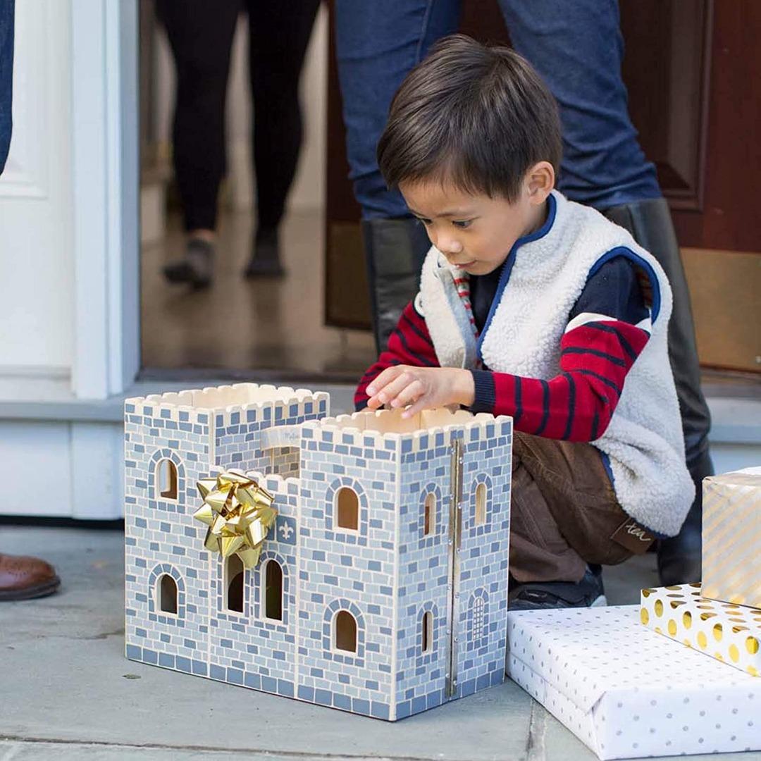 Wooden castle dollhouse new arrivals