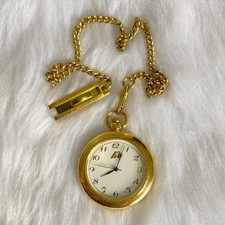 Ricoh Japan 312011 Vintage Gold Pocket Watch