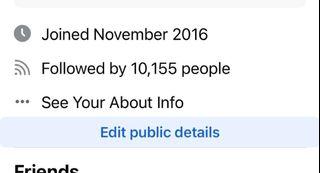 rush sale facebook clean account