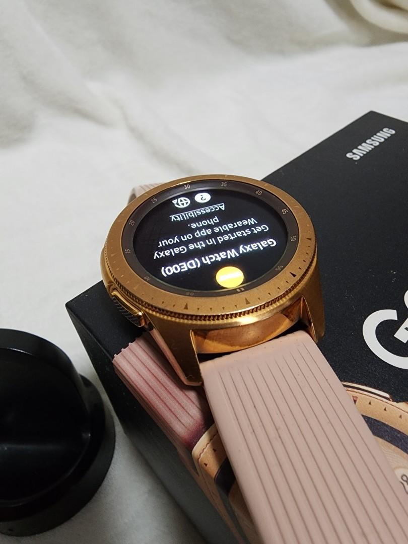 Samsung Galaxy Watch Rose Gold, Men's Fashion, Watches & Accessories