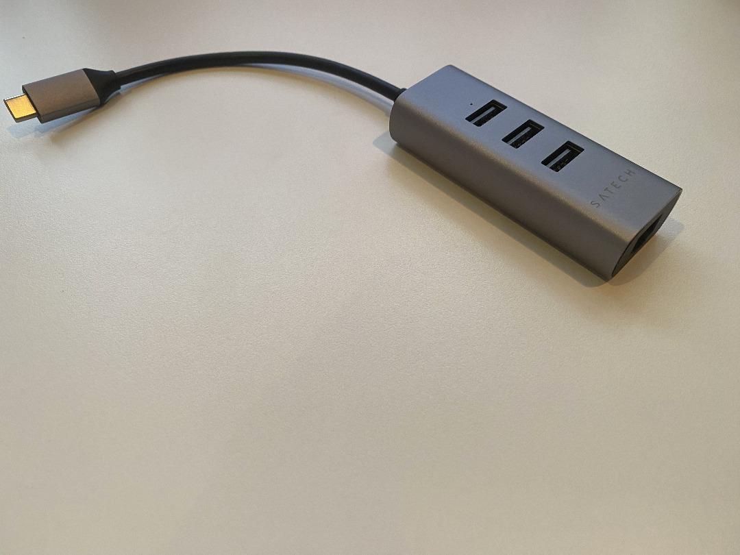 Satechi USB-C Multi-Port 4K Hub with Ethernet V2 / Satechi USB-C 2-in-1 ...