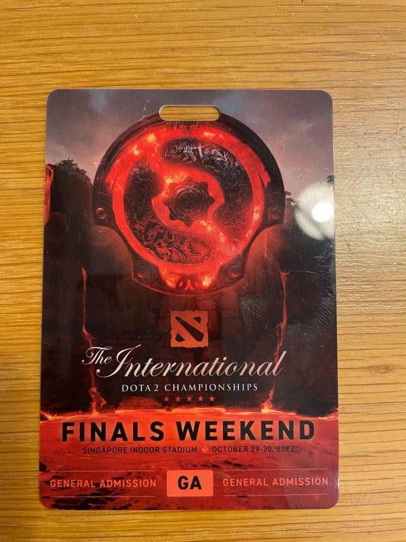 Selling x1 Ti finals ticket (Physical Ticket) 850, Tickets & Vouchers