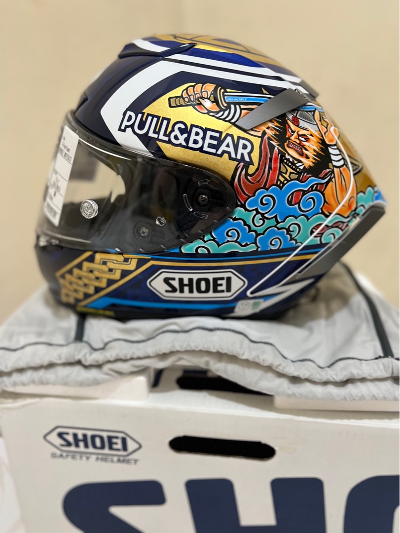 SHOEI X-Fourteen X14 MARQUEZ MOTEGI3 TC-2 M size 57-58cm