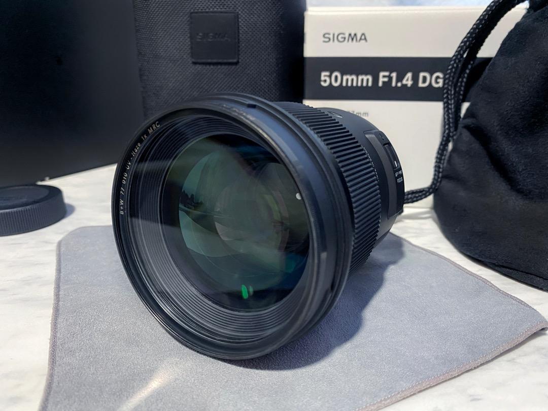 Sigma 50mm F1.4 DG HSM Art, Photography, Lens & Kits on Carousell