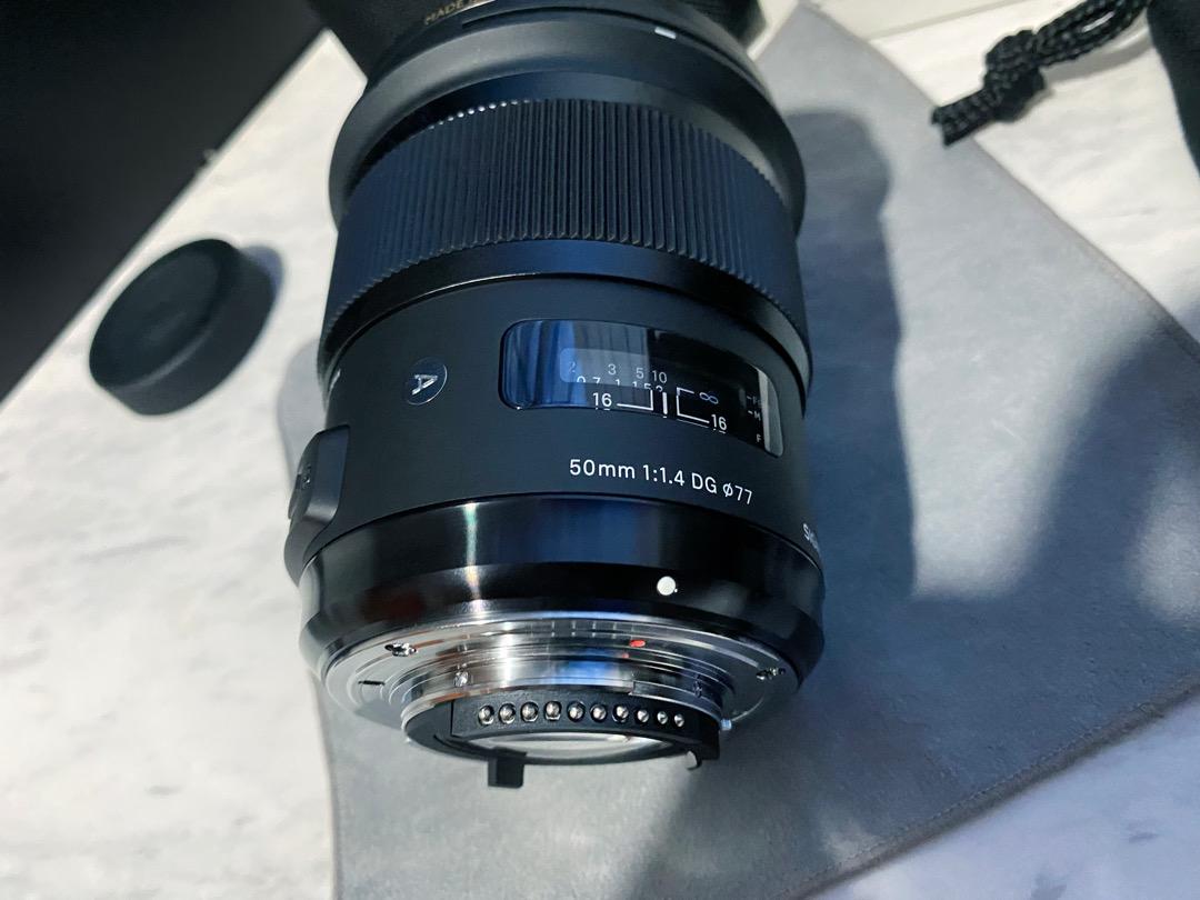 Sigma 50mm F1.4 DG HSM Art, Photography, Lens & Kits on Carousell
