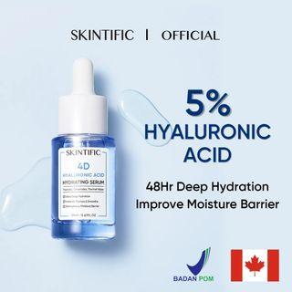 SKINTIFIC - 4D Hyaluronic Acid Hydrating Serum (20 ml)