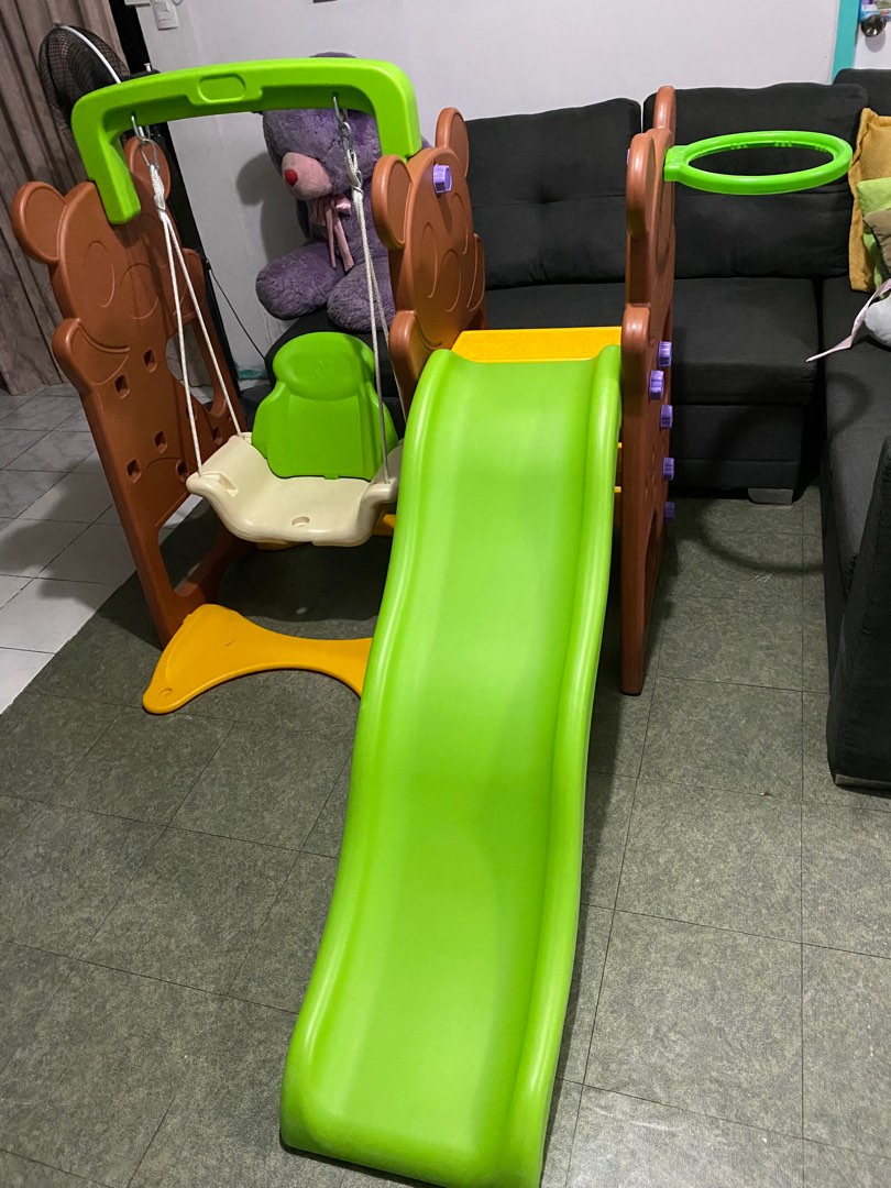 Slide and swing for sale, Babies & Kids, Infant Playtime on Carousell