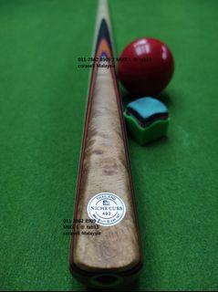 Snooker Cue NICHE MAXIMUM 147 FULL SHAFT 1piece #493# MADE IN THAILAND snuker snoker que