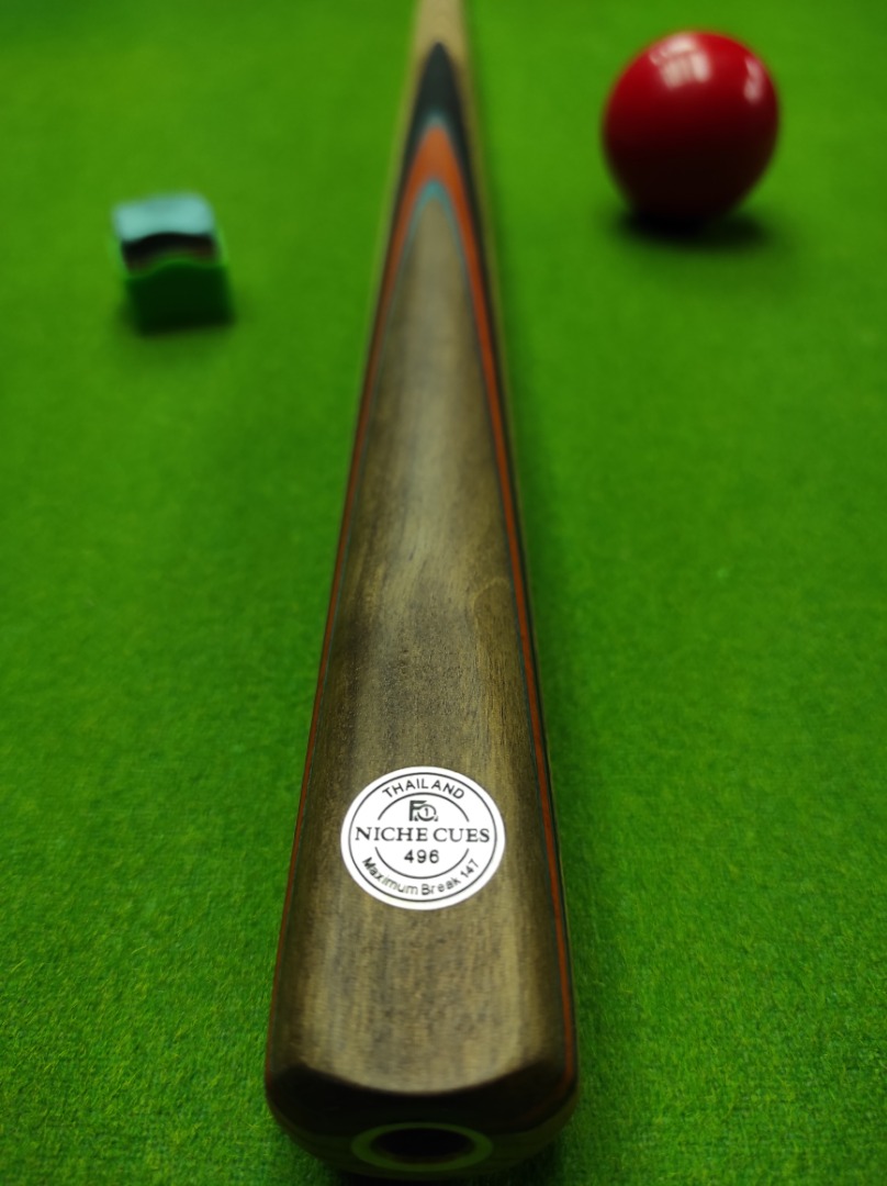 Snooker Cue NICHE MAXIMUM 147 FULL SHAFT 1piece 496 MADE IN THAILAND