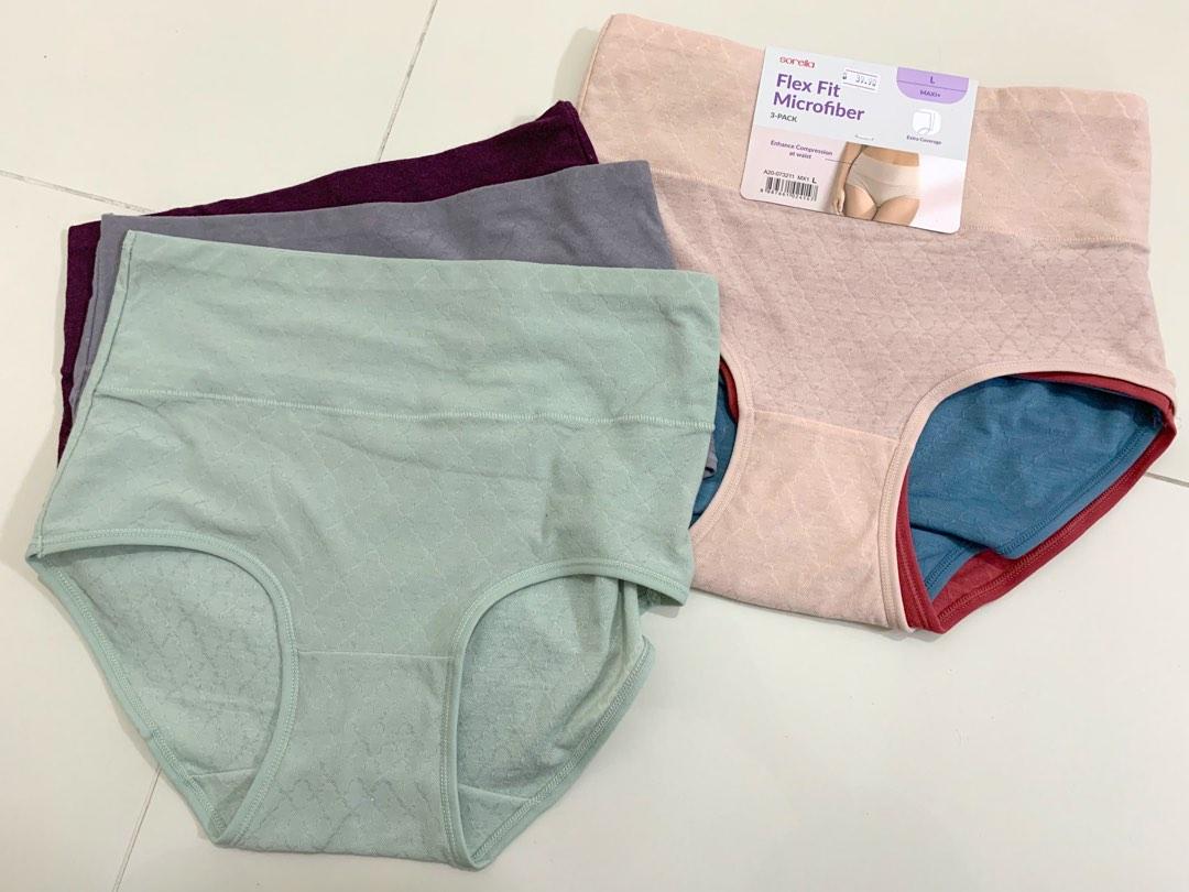 Sorella Flex Fit Microfiber Panties Underwear (Set 3), Women's Fashion, New  Undergarments & Loungewear on Carousell