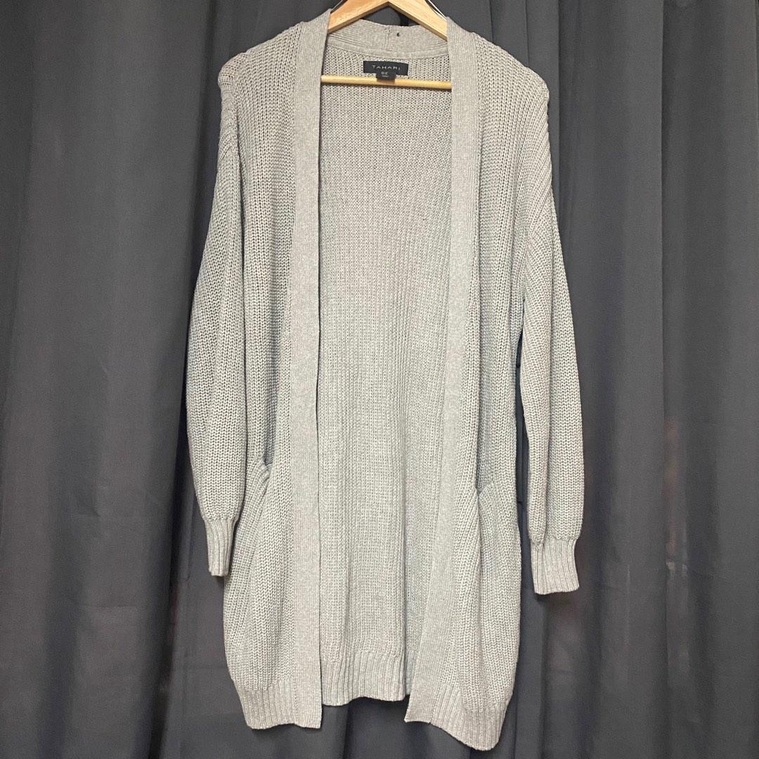 Tahari sweater coat store